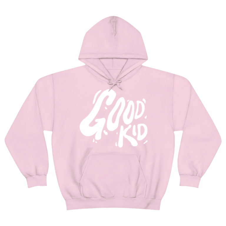 Good Kid Logo Hoodie - Pink - Good Kid